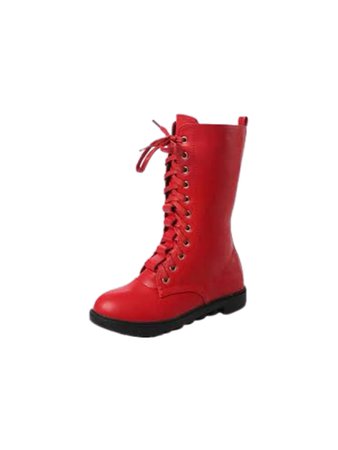 kids red boot