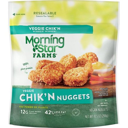Morningstar Farms Classic Frozen Veggie Chik'n Nuggets - 10.5oz : Target
