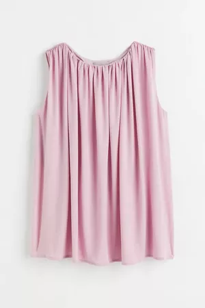 Sleeveless blouse - Light pink - Ladies | H&M US