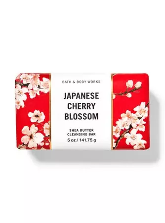 Japanese Cherry Blossom Shea Butter Cleansing Bar | Bath & Body Works