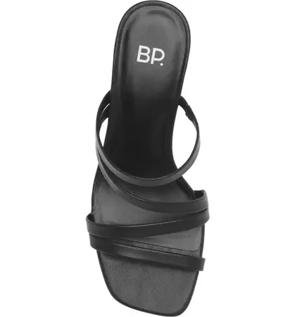 BP. Bertie Metallic Strappy Sandal (Women) | Nordstrom