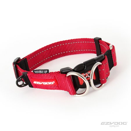 EZYDOG - Double Up Collar  Double Up Collar - Red