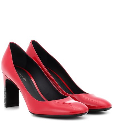 Isabella patent leather pump