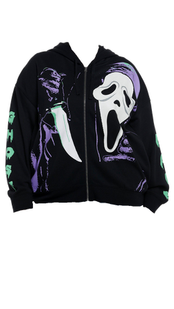 ghostface hoodie - hot topic