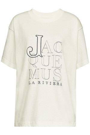 Jacquemus - Le T-Shirt Riviera Embroidered Cotton T-Shirt - white