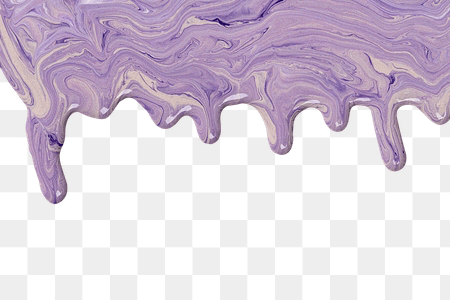 purple drip border png