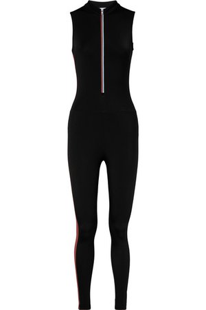 Vaara | Dean Thermal striped stretch bodysuit | NET-A-PORTER.COM