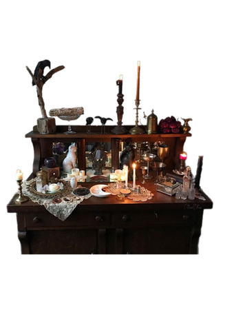 witchcraft witchery witches magic altar