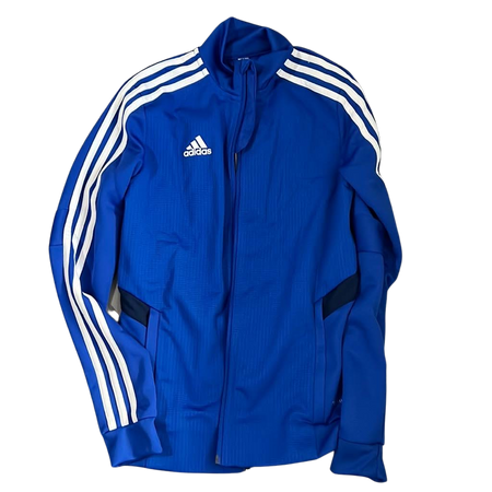 blue adidas jacket