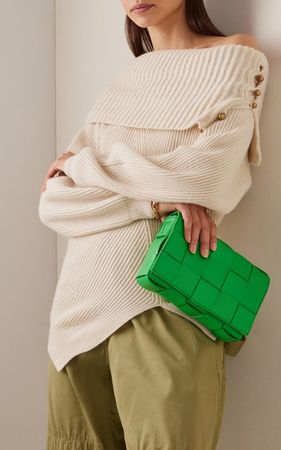 Cashmere Off-The-Shoulder Sweater By Stella Mccartney | Moda Operandi