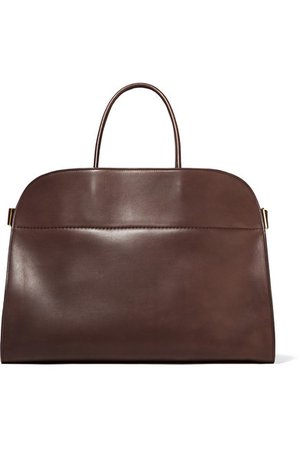 The Row | Margaux 17 buckled leather tote | NET-A-PORTER.COM