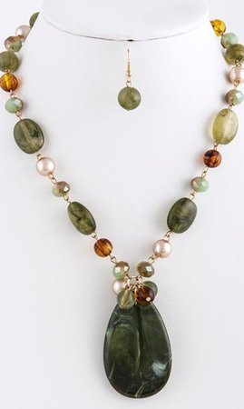 olive earrings and necklaces - Google Search