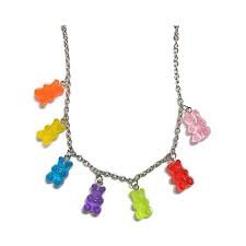 90s necklace gummy bear
