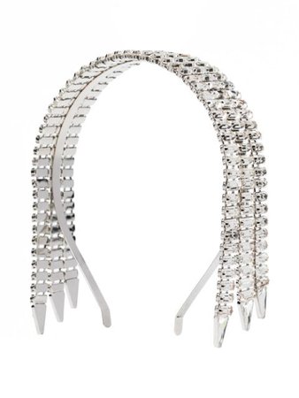 Gucci Crystal Tassel Headband - Farfetch