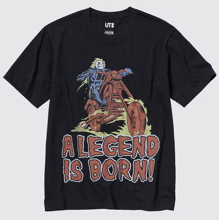 Uniqlo Magic For All Forever Ghost Rider Art T-Shirt
