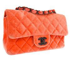 velvet orange handbag - Google Search