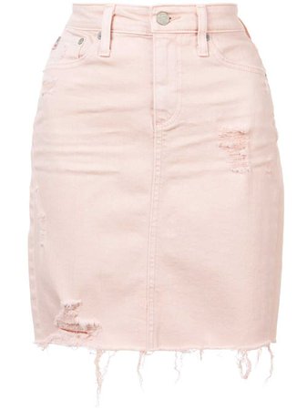 Ag Jeans Mini Denim Skirt - Farfetch