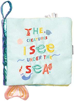 Amazon.com: Manhattan Toy Under The Sea Soft Baby Activity Book with Squeaker Fish : Toys & Games
