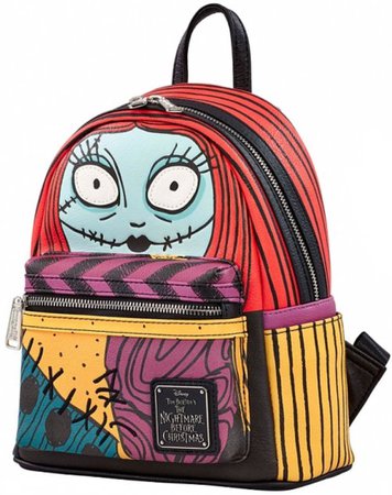 Loungefly Disney Nightmare Before Christmas Sally Big Face Mini Backpack