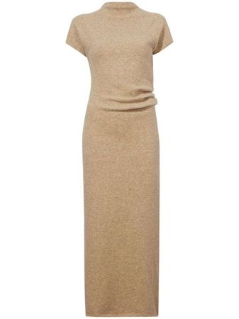 Proenza Schouler Wool Knit Twisted Dress - Farfetch