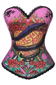 pink poison corset - Google Search