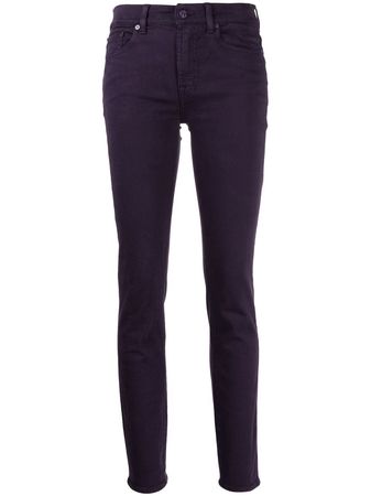7 For All Mankind mid-rise Skinny Jeans
