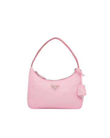 Pink Re-Edition 2000 Nylon Mini Bag | Prada