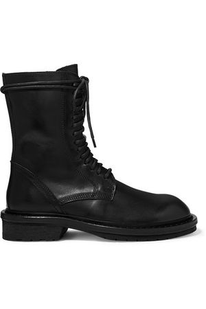Ann Demeulemeester | Lace-up leather ankle boots | NET-A-PORTER.COM