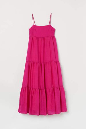 Lyocell-blend Dress - Pink