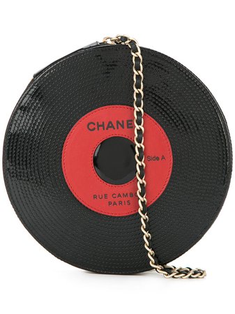 Chanel Pre-Owned Paljettprydd Väska i Vinyl - Farfetch