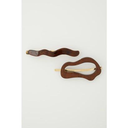 SLY brown abstract career bold earthy artiste retro 11／19（金）発売開始　 MARBLE PIN BRN -ファッション通販 FASHION WALKER