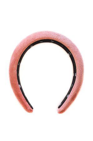 Pink Padded Corduroy Headband | Lele Sadoughi - Sweet & Spark