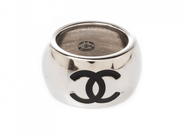 Chanel silver ring