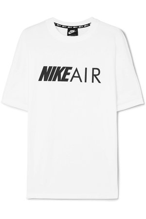 Nike | Air printed cotton-jersey T-shirt | NET-A-PORTER.COM