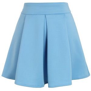 Pastel blue skater skirt