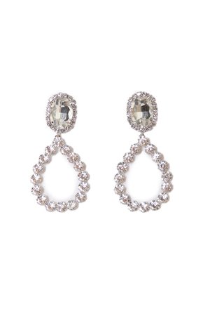 VIP Ready Drop Earrings - Silver | Fashion Nova, Jewelry | Fashion Nova