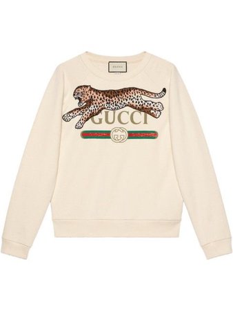 Leopard (or cheetah idk) Gucci sweater