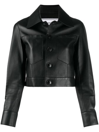 AMI Paris cropped-length Buttoned Jacket - Farfetch