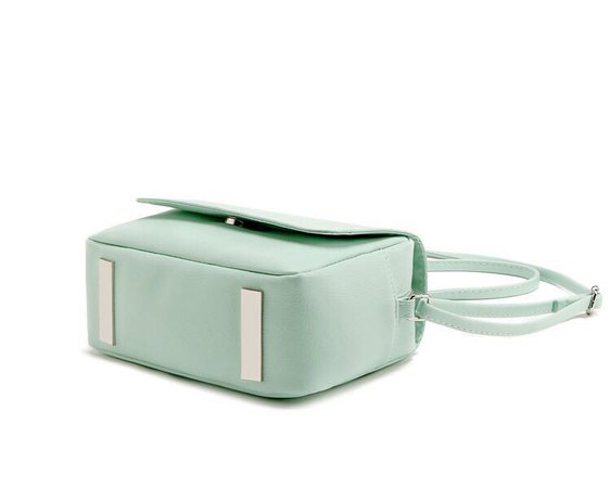 H&M Sling Bag with Flap Closure - Mint Green, Preloved Women's Fashion, Bags & Wallets on Carousell