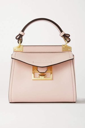 Mystic Mini Textured-leather Tote - Pink