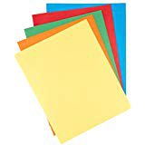 JAM PAPER Plastic 2 Pocket School POP Folders with Metal Prongs Fastener Clasps - Teal - 6/pack: Amazon.ca: Office Products