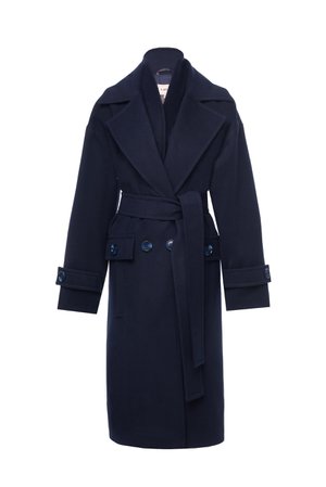 Elegant blue coat