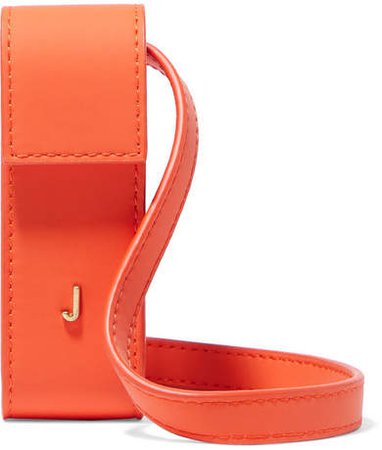 Le Porte Leather Pouch - Orange
