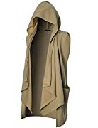 Hooded sleeveless cloak