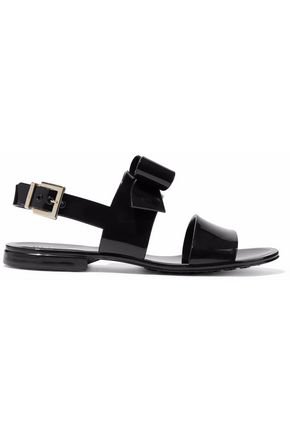 Bow-detailed rubber sandals | RED(V) | Sale up to 70% off | THE OUTNET