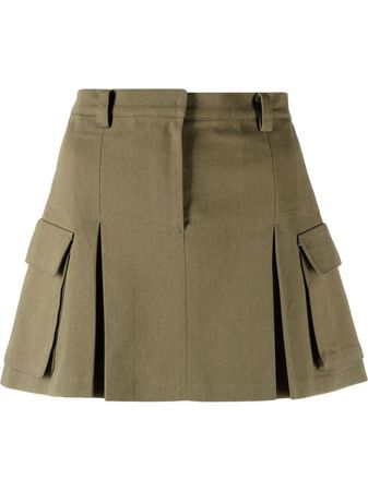Frankie Shop Audrey Pleated Cargo Pocket Miniskirt - Farfetch