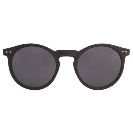 charles in town - black round sunglasses