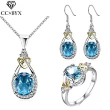 Wyprzedaż blue jewelry sets Galeria - Kupuj w niskich cenach blue jewelry sets Zestawy na Aliexpress.com - Strona blue jewelry sets