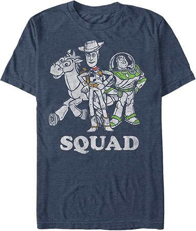 Amazon.com: Fifth Sun Men's Toy Story Squad T-Shirt (Large, Navy Heather) : Clothing, Shoes & Jewelry