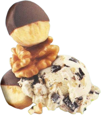 Edited by 8es.xyz: ben and Jerrys chunky monkey ice cream banana chocolate walnuts food desert
